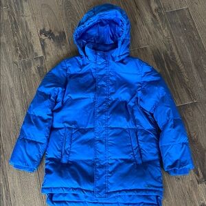 Lands' End Kids Bright Blue Puffer Jacket